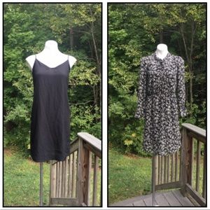 J Crew Mercantile pansy print dress with slip dress included size S